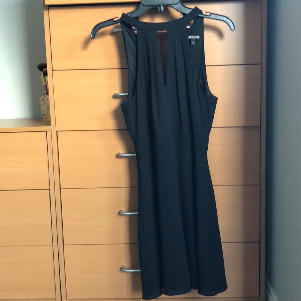 Express LBD halter keyhole